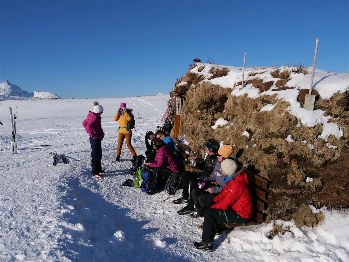 Ski touring